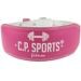 C.P. Sports Leder Gewichthebergürtel für Damen, pink