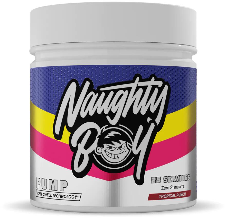 Naughty Boy Pump, 400 g Dose, Tropical Punch