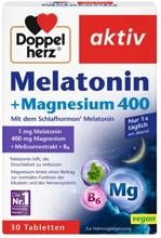 Doppelherz Melatonin + Magnesium 400, 30 Tabletten
