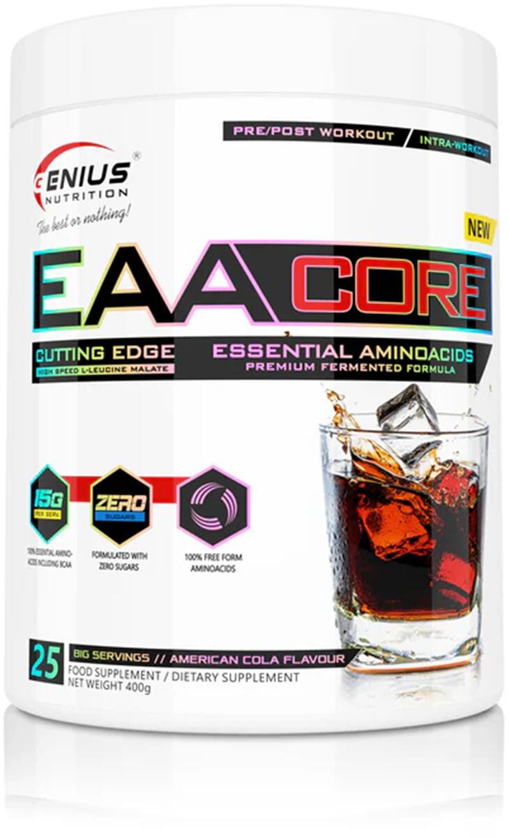 Genius Nutrition EAA-Core, 400 g Dose, Cola