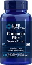 Life Extension Curcumin Elite Turmeric Extract, 60 vegetarische Kapseln