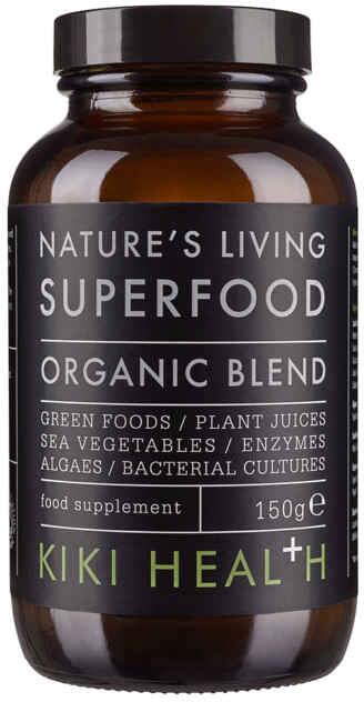 Kiki Health Organic Natures Living Superfood, 150 g Dose