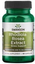 Swanson Rhodiola Rosea Extract, 60 Kapseln