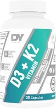 DY Nutrition Vitamin D3 + K2, 30 Kapseln