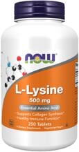 NOW Foods L-Lysine 500 mg, Tabletten
