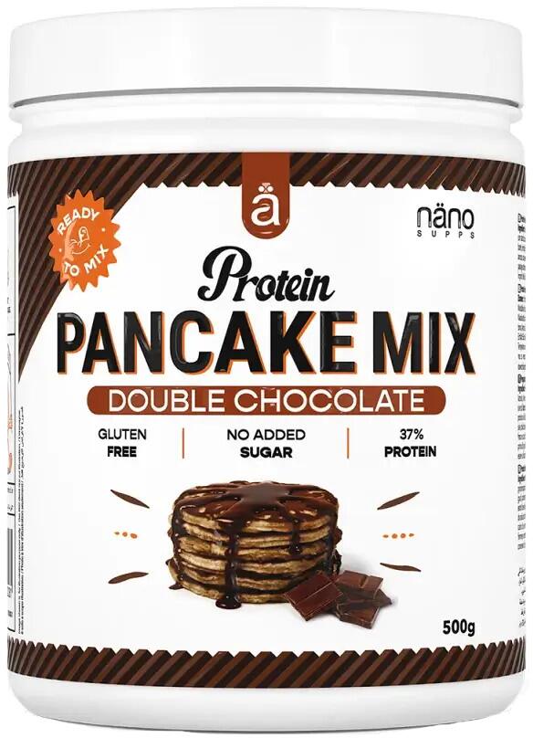 Nanosupps Pancake Mix, 500 g Dose, Double Chocolate