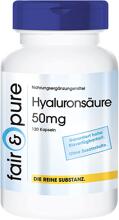 fair & pure Hyaluronsäure (50 mg), 120 Kapseln Dose
