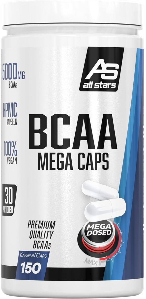 All Stars BCAA Mega Caps, 150 Kapseln