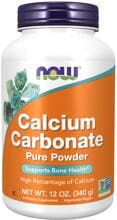Now Foods Calcium Carbonate Pure Powder, 340 g Dose