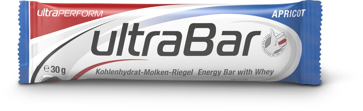 Ultra Sports Ultra Bar, 40 x 30 g Riegel, Apricot