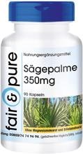 fair & pure Sägepalme-Extrakt (350 mg), 90 Kapseln Dose