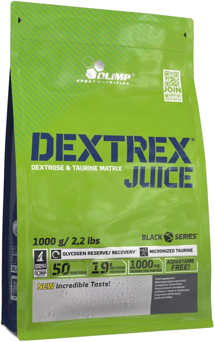 Olimp Dextrex Juice, 1000 g Beutel, Orange