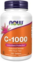 Now Foods C-1000 Sustained Release, 100 Tabletten
