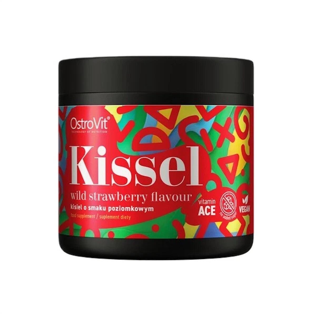 OstroVit Kissel, 200 g Dose, Wild Strawberry