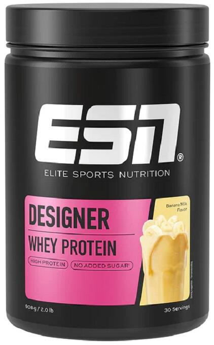 ESN Designer Whey Protein, 908 g Dose, Banana Milk