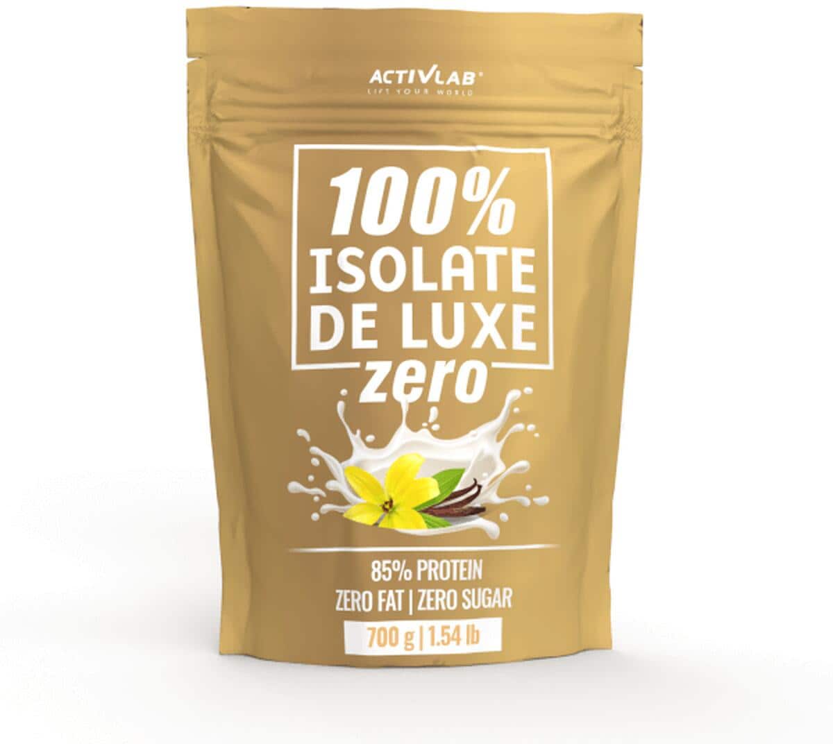 Activlab 100% Isolate De Luxe Zero, 700 g Beutel, Vanilla