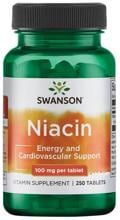 Swanson Niacin 100 mg, 250 Tabletten