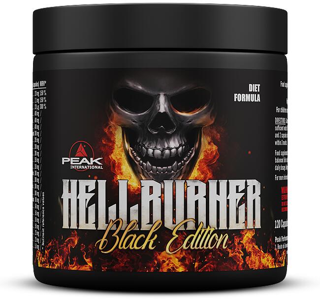 Peak Performance Hellburner - Black Edition, 120 Kapseln