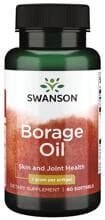 Swanson Borage Oil 1 gram, 60 Softgel-Kapseln