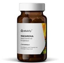 edubily Macarena mit Acetyl-L-Carnitin und R-α-Liponsäure, 60 Kapseln