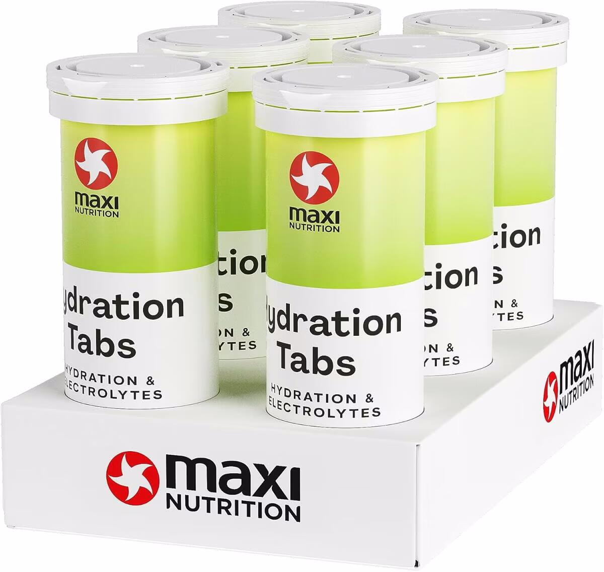 MaxiNutrition Hydration Tabs, 1 x 10 Brausetabletten, Green Apple
