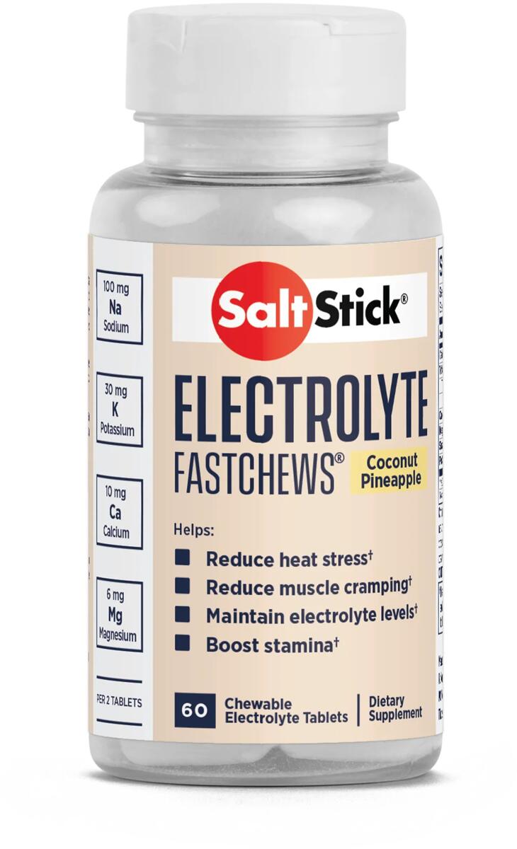 SaltStick FastChews, 60 Kautabletten, Coconut Pineapple