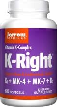 Jarrow Formulas K-Right, 60 Softgels