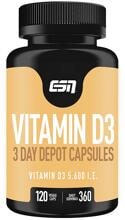 ESN Vitamin-D3, 120 Kapseln