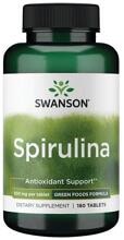 Swanson Spirulina 500 mg, 180 Tabletten