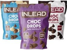 Inlead Choc Drops, 150 g Beutel