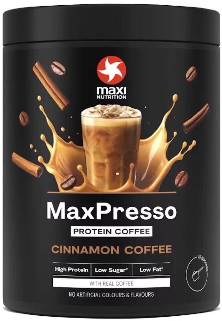 MaxiNutrition MaxPresso, 300 g Dose, Cinnamon Coffee