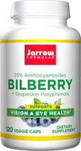 Jarrow Formulas Bilberry + Grapeskin Polyphenols, 120 Kapseln