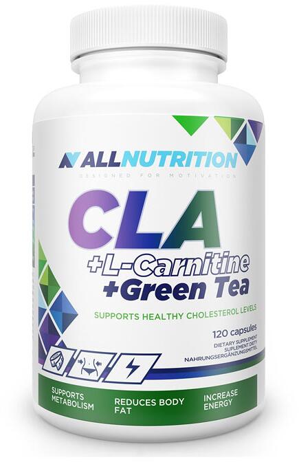 Allnutrition CLA + L-Carnitine + Green Tea, 120 Kapseln