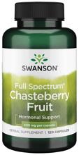 Swanson Chasteberry Fruit 400 mg, 120 Kapseln