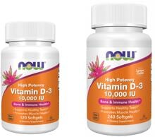 Now Foods, Vitamin D3 Depot 10000 IU
