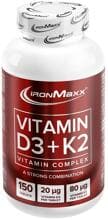 IronMaxx Vitamin D3 + K2, 150 Tabletten