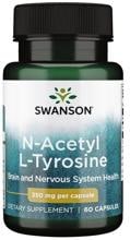 Swanson N-Acetyl L-Tyrosine 350 mg, 60 Kapseln