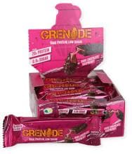 Grenade Protein Bar, 12 x 60 g Riegel, Dark Chocolate Raspberry