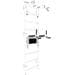 BenchK Dip Bar - Serie 2 / 5 / 7 - für Sprossenwand (DB1W, weiß)