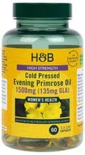 Holland & Barrett High Strength Cold Pressed Evening Primrose Oil - 1500 mg, 60 Kapseln