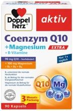 Doppelherz Coenzym Q10 Extra + Magnesium + B-Vitamine, 90 Kapseln