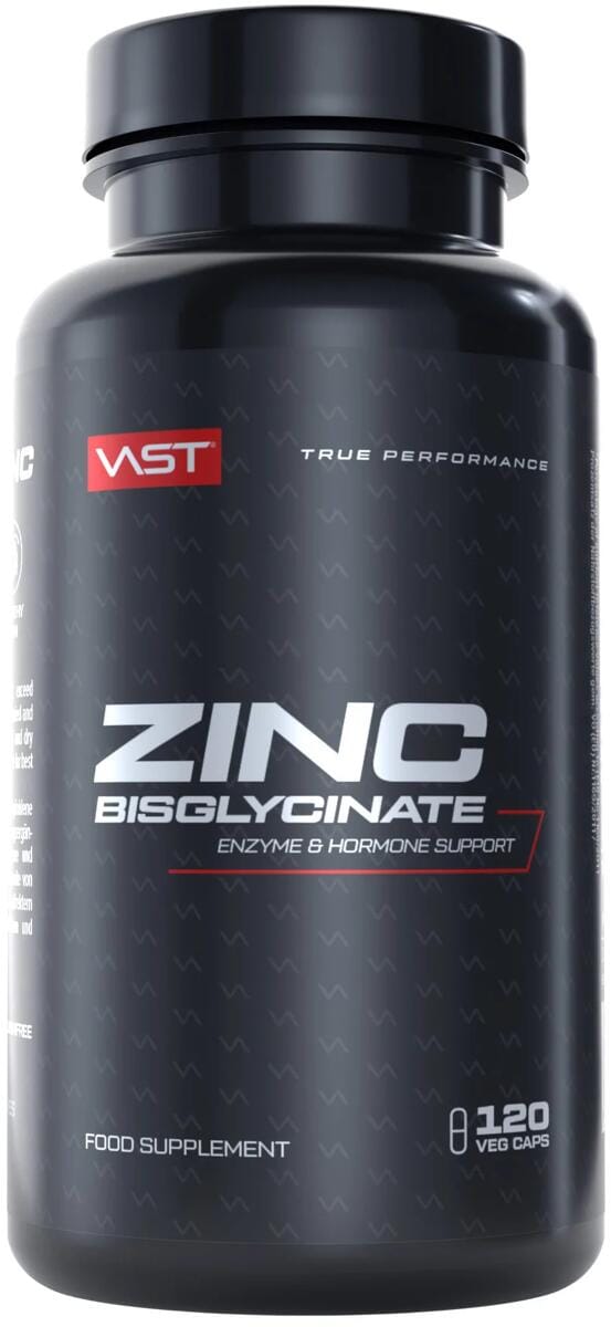 VAST Sports Zinc Bisglycinate, 120 Kapseln
