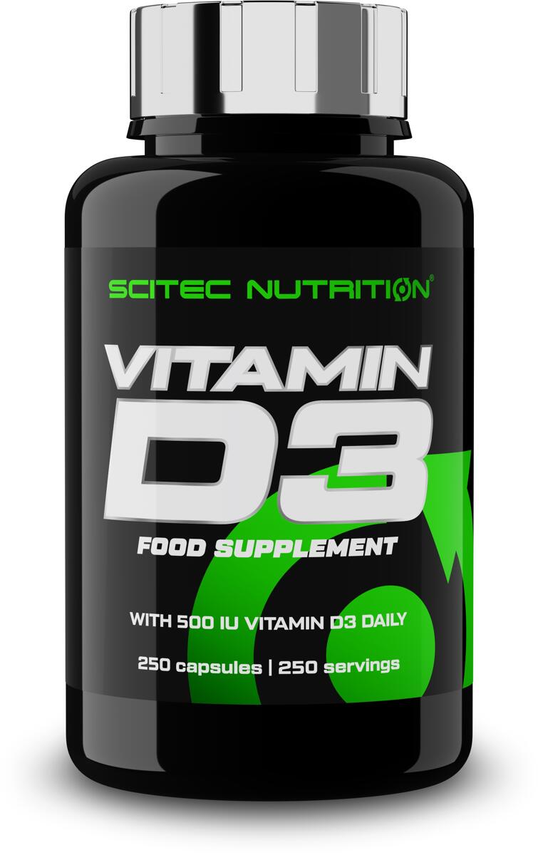 Scitec Nutrition Vitamin D3, 250 Kapseln