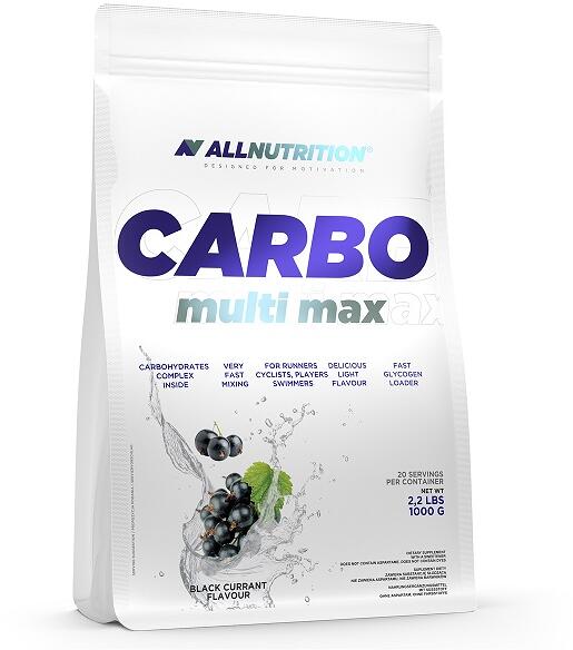 Allnutrition Carbo Multi Max, 1000 g Beutel, Black Currant