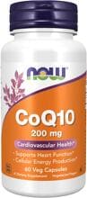 Now Foods CoQ10 200 mg, 60 Kapseln