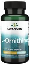Swanson L-Ornithine 500 mg, 60 Kapseln