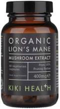 Kiki Health Organic Lions Manes Extrakt 400 mg, 60 Kapseln