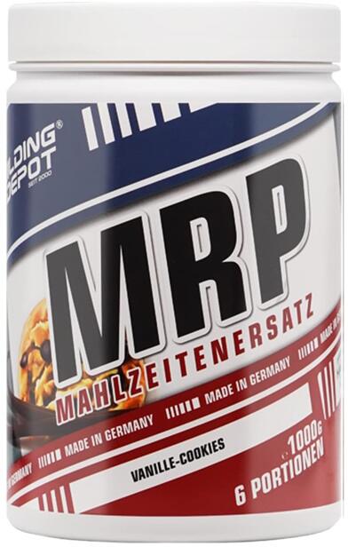 Bodybuilding Depot MRP - Mahlzeitenersatz, 1000 g Dose, Vanille-Cookies