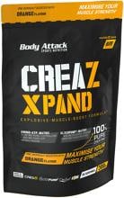Body Attack CreaZ XPand Creatine Booster, 300 g Beutel, Orange