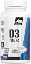 All Stars Vitamin D3 + K2, 90 Kapseln